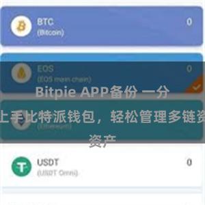 Bitpie APP备份 一分钟上手比特派钱包，轻松管理多链资产