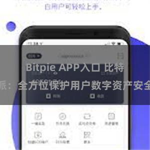 Bitpie APP入口 比特派：全方位保护用户数字资产安全