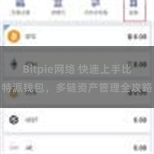 Bitpie网络 快速上手比特派钱包，多链资产管理全攻略