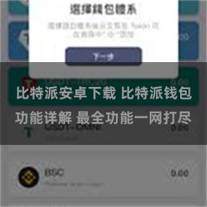 比特派安卓下载 比特派钱包功能详解 最全功能一网打尽