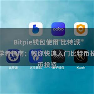 Bitpie钱包使用 比特派初学者指南：教你快速入门比特币投资
