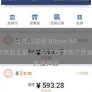 比特派在线 Bitpie APP官方资源汇总，一站式数字资产管理神器