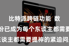 比特派跨链功能  数据安全备份已成为每个东谈主都需要提神的紧迫问题