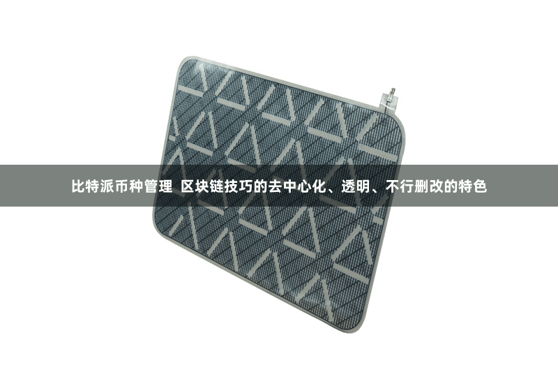 比特派币种管理  区块链技巧的去中心化、透明、不行删改的特色
